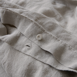 Stone Washed Linen Natural Pillow Case Standard