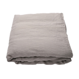 Stone Washed Linen Duvet Taupe King