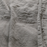 Stone Washed Linen Pillow Case, Taupe King