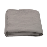 Stone Washed Linen Flat Sheet Taupe King