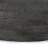 Lennon Outdoor Round Coffee Table, Aged Grey