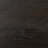 Cedric Console Table, Worn Black Oak