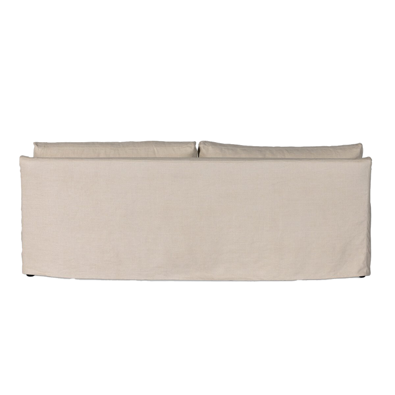 Lolo Slipcover Sofa, Natural