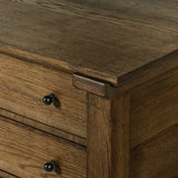 Basile Kitchen Island - Tan Oak Veneer