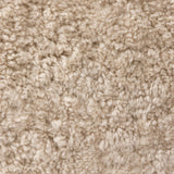 Bellamy Swivel Chair, Beige Shearling