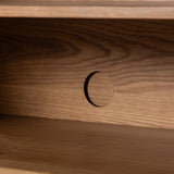 Daphne Media Console - Worn Oak Veneer