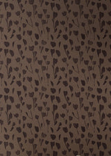 Wild Flowers I Wallpaper by Roseanne Kenny 52"x132", Wild Flowers I Black & Tan I