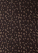 Wild Flowers I Wallpaper by Roseanne Kenny 52"x132", Wild Flowers I Black & Tan II