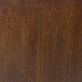 Lenox Media Console - Rust Rubberwood Veneer