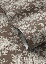 Fallingbrook Wallpaper by FH Art Studio 52"x132", Taupe I