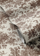 Fallingbrook Wallpaper by FH Art Studio 52"x132", Taupe II