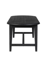 Stephane Dining Table, Black Pine