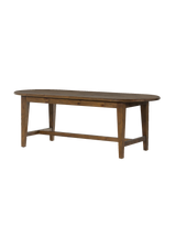 Stephane Dining Table - Waxed Pine 87"