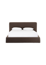 Elian Slipcover Bed, Savoy Coffee