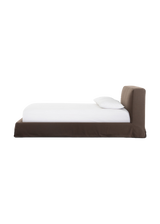 Elian Slipcover Bed, Savoy Coffee