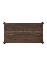 Alba Outdoor Dining Table - Stained Saddle Brown