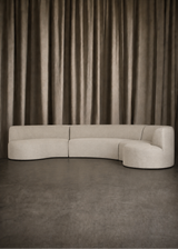 Aliya Outdoor 3 Pc Sectional - Faye Sand