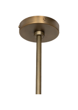 Clement Chandelier - Aged Antique Brass Iron