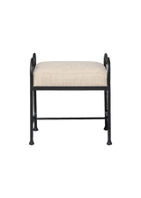 Amelia Accent Stool - Yuma Cream