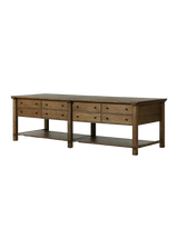 Basile Kitchen Island - Tan Oak Veneer