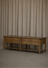 Basile Kitchen Island - Tan Oak Veneer