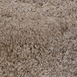 Sabine Ottoman, Taupe Shearling