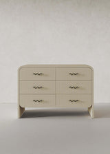 Bruno Chest of Drawers, Raffia