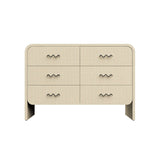 Bruno Chest of Drawers, Raffia