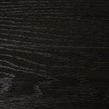 Cedric Coffee Table, Worn Black Oak