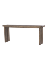 Cedric Console Table, Worn Oak