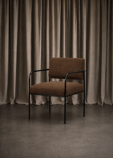 Charlene Dining Chair - Crypton Nomad Mushroom