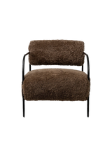 Charlene Chair, Amber Shearling