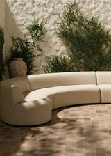 Aliya Outdoor 3 Pc Sectional - Faye Sand