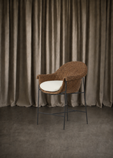 Callie Outdoor Bar + Counter Stool - Arashi Salt