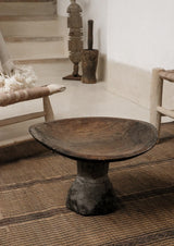 Pedestal Wood Table - Small