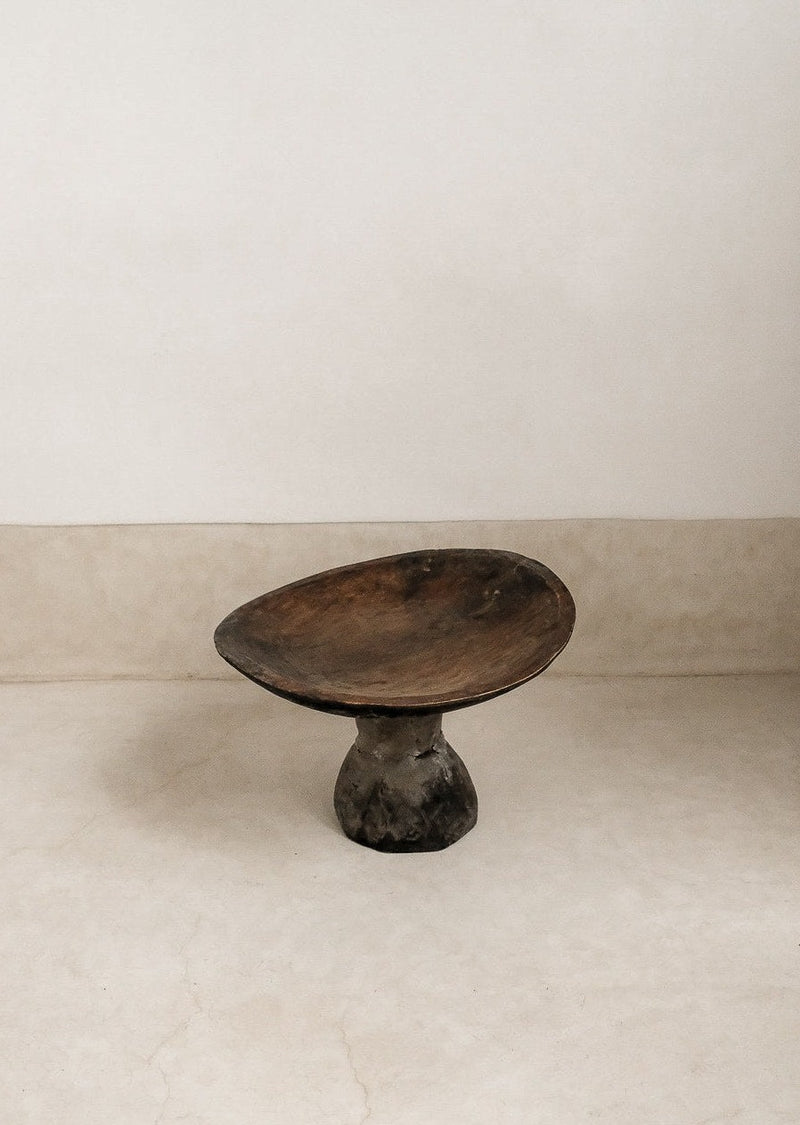 Pedestal Wood Table - Small