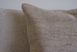 Vintage One Of A Kind Pillow - Greige - 18 x 18