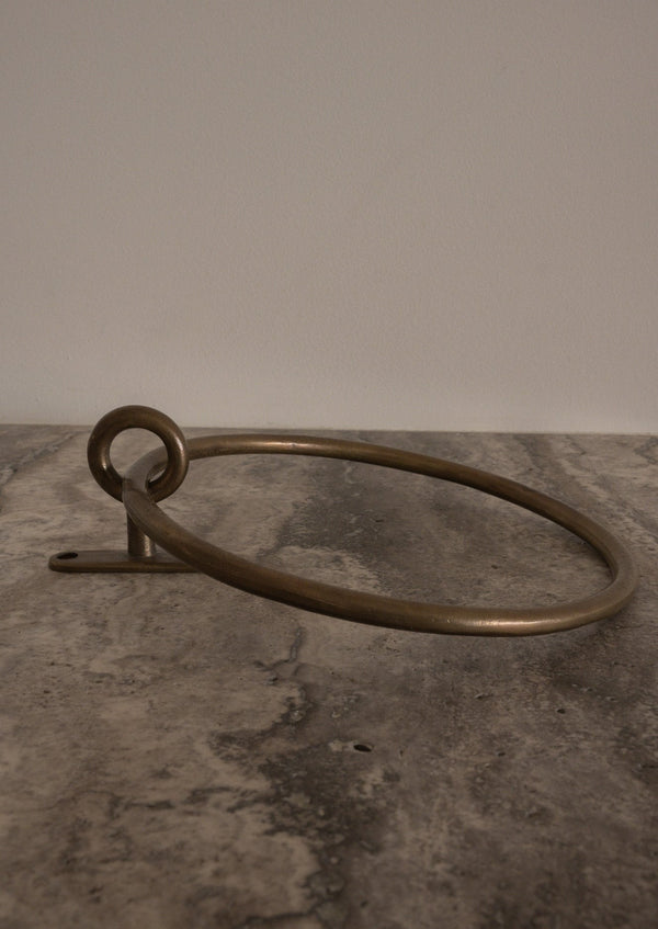 Towel Ring Forme N°13 Natural Brass