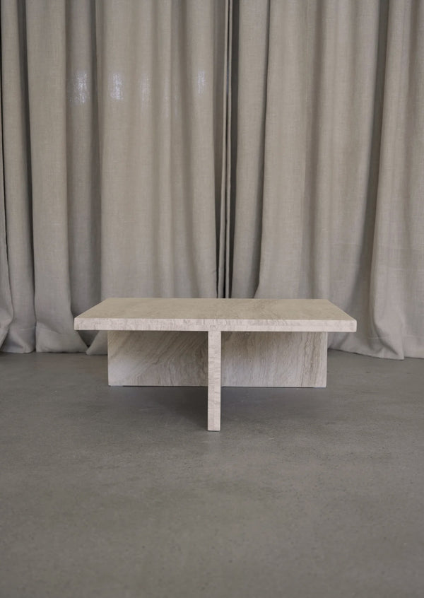 Amara Travertine Coffee Table