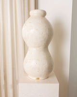 Dana Vase, Natural White