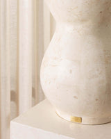 Dana Vase, Natural White