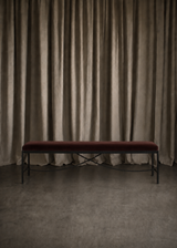 Elara Accent Bench, Surrey Plum