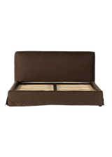 Elian Slipcover Bed, Brussels Coffee