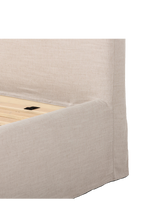 Elodie Slipcover Bed, Parchment