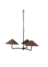 Leyla Chandelier - Black Wrought Iron