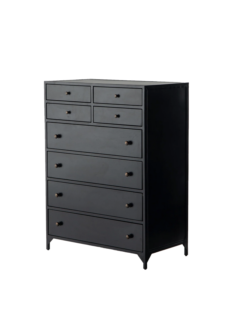 tall dresser black Flor 8 Drawer – Lolointeriors desk lamp New arrivals from @whbm COLOR:Blue Green bridesmaid-lilac