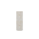 Fossil Stone Plinths, White