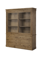 Gabrielle Cabinet - Honey  Brown Oak Veneer