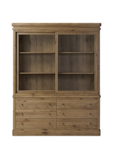 Gabrielle Cabinet - Honey  Brown Oak Veneer