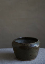 Green Stoneware Vase